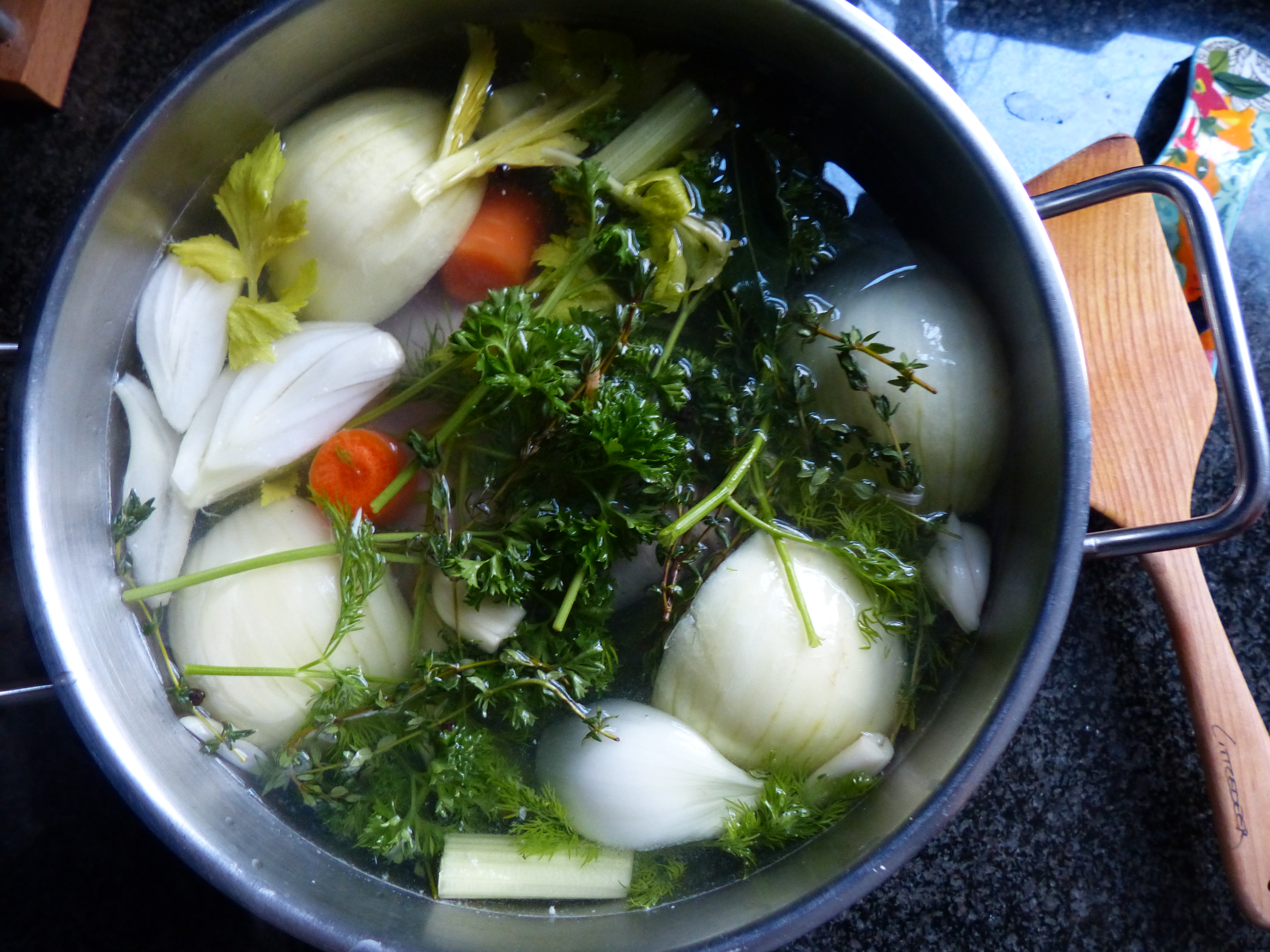 Homemade Chicken Noodle Soup – Two Aprons Cookery
